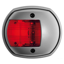 Огонь бортовой Osculati Compact 12, красный, нерж. сталь, 80 мм (10014729)